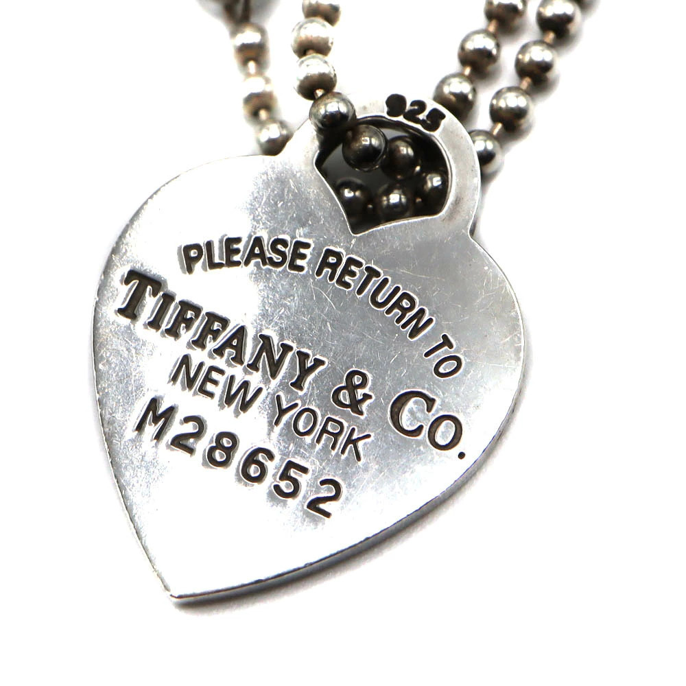 Tiffany Co Return To Tiffany Heart Necklace Sterling Silver